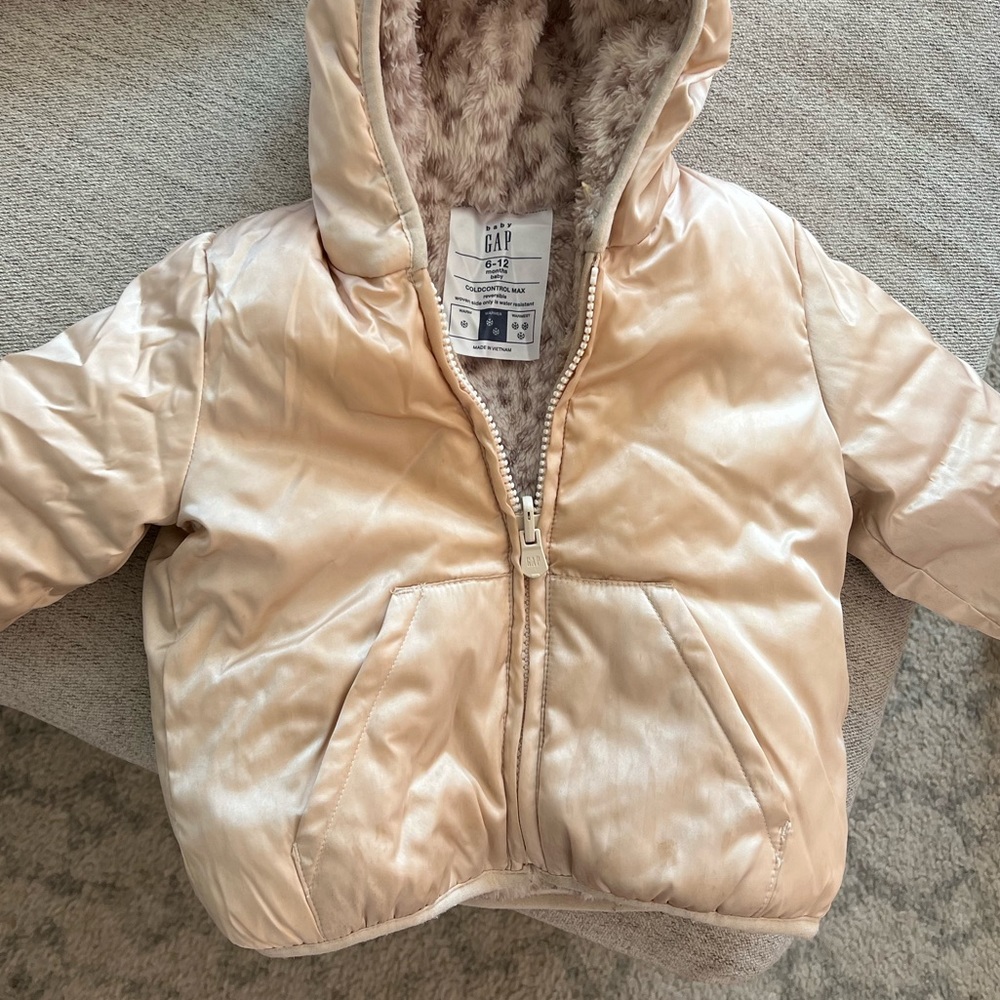 Baby gap warm coat 6-12 months